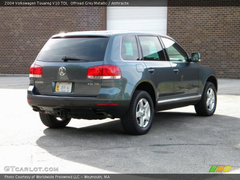 Offroad Grey Metallic / Anthracite 2004 Volkswagen Touareg V10 TDI