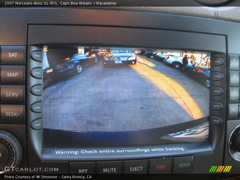 Capri Blue Metallic / Macadamia 2007 Mercedes-Benz GL 450