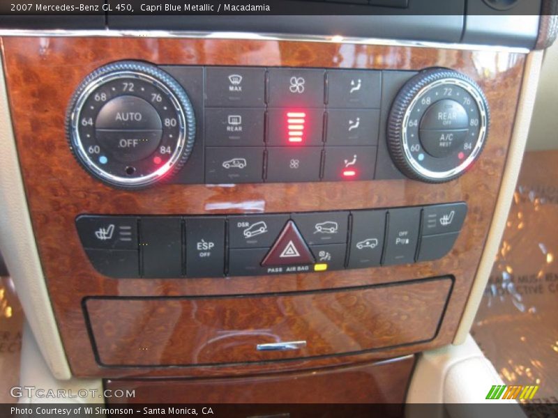 Capri Blue Metallic / Macadamia 2007 Mercedes-Benz GL 450