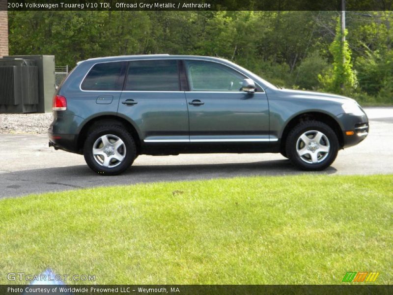 Offroad Grey Metallic / Anthracite 2004 Volkswagen Touareg V10 TDI
