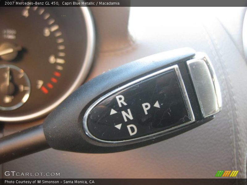 Capri Blue Metallic / Macadamia 2007 Mercedes-Benz GL 450