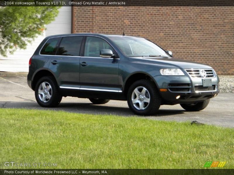 Offroad Grey Metallic / Anthracite 2004 Volkswagen Touareg V10 TDI