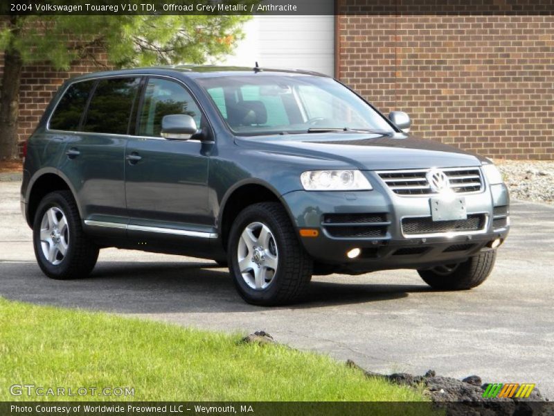 Offroad Grey Metallic / Anthracite 2004 Volkswagen Touareg V10 TDI