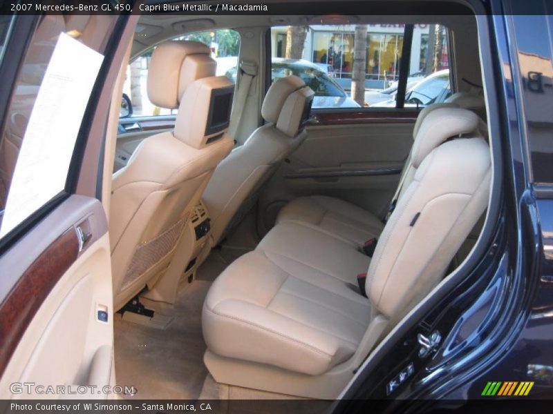 Capri Blue Metallic / Macadamia 2007 Mercedes-Benz GL 450