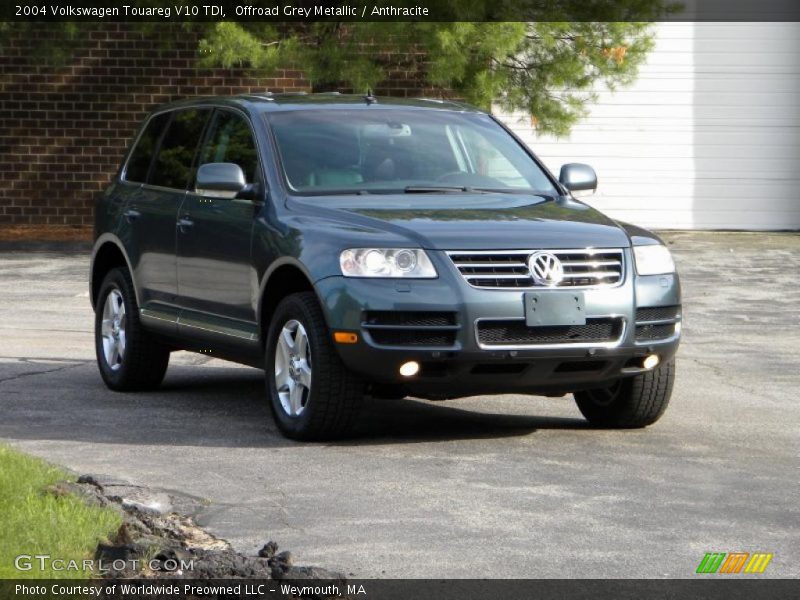 Offroad Grey Metallic / Anthracite 2004 Volkswagen Touareg V10 TDI