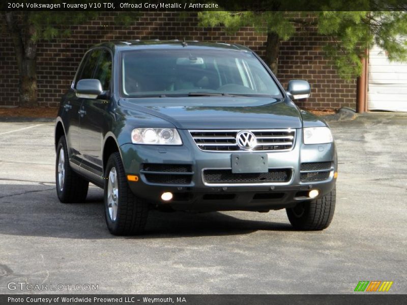 Offroad Grey Metallic / Anthracite 2004 Volkswagen Touareg V10 TDI