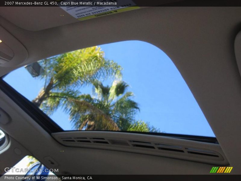 Capri Blue Metallic / Macadamia 2007 Mercedes-Benz GL 450