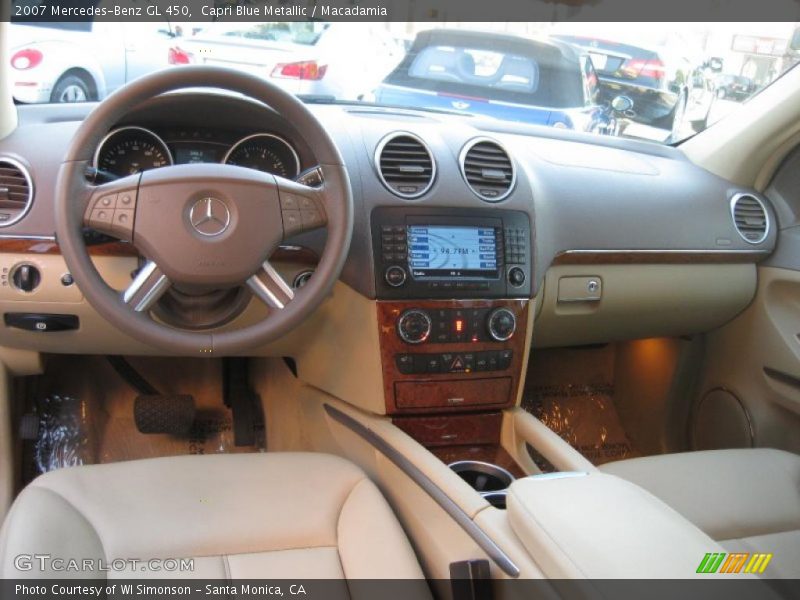 Capri Blue Metallic / Macadamia 2007 Mercedes-Benz GL 450