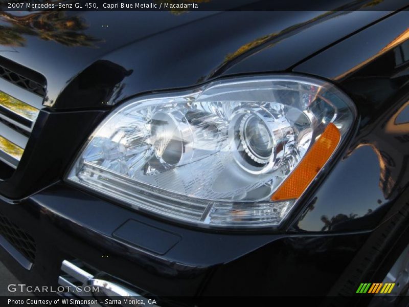 Capri Blue Metallic / Macadamia 2007 Mercedes-Benz GL 450