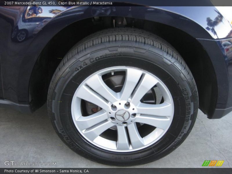 Capri Blue Metallic / Macadamia 2007 Mercedes-Benz GL 450
