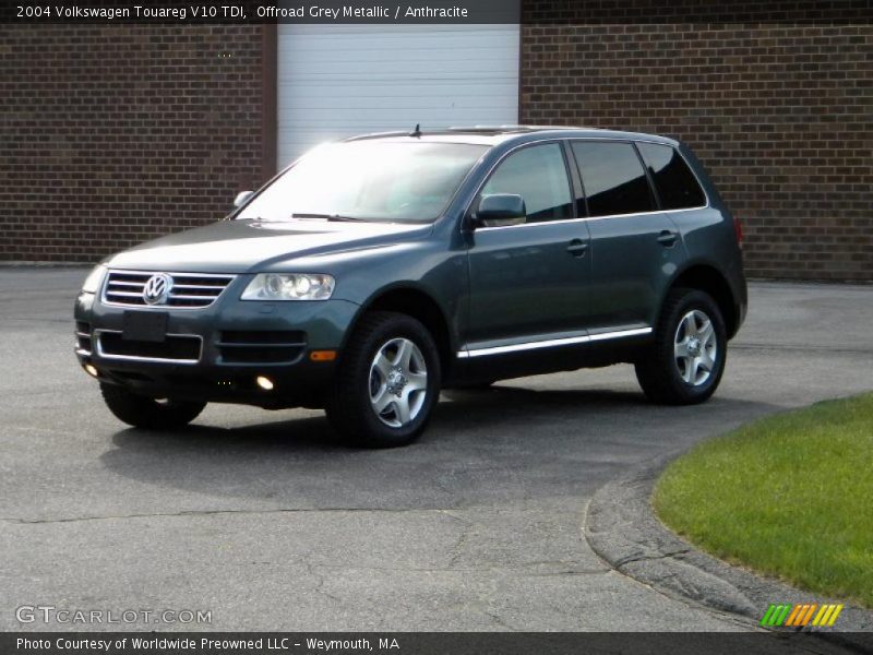 Offroad Grey Metallic / Anthracite 2004 Volkswagen Touareg V10 TDI