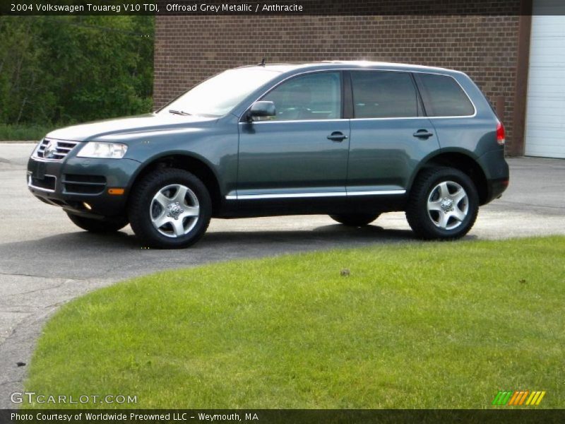 Offroad Grey Metallic / Anthracite 2004 Volkswagen Touareg V10 TDI