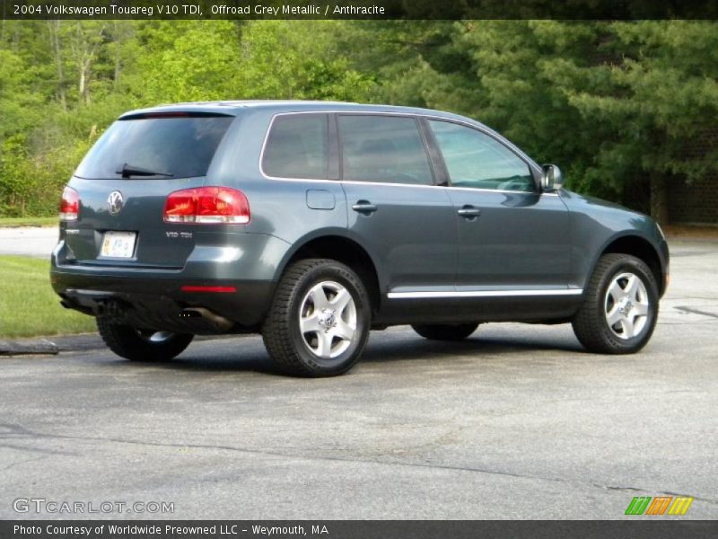 Offroad Grey Metallic / Anthracite 2004 Volkswagen Touareg V10 TDI