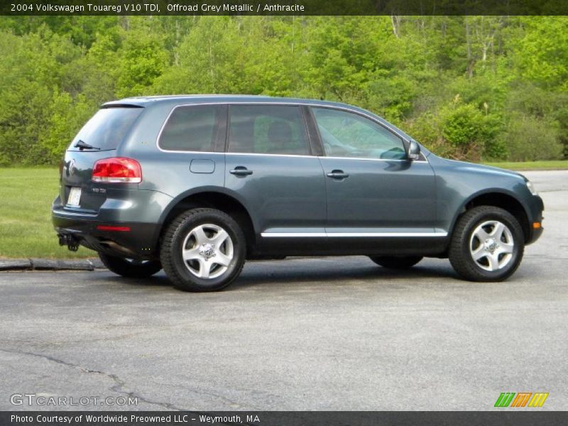 Offroad Grey Metallic / Anthracite 2004 Volkswagen Touareg V10 TDI