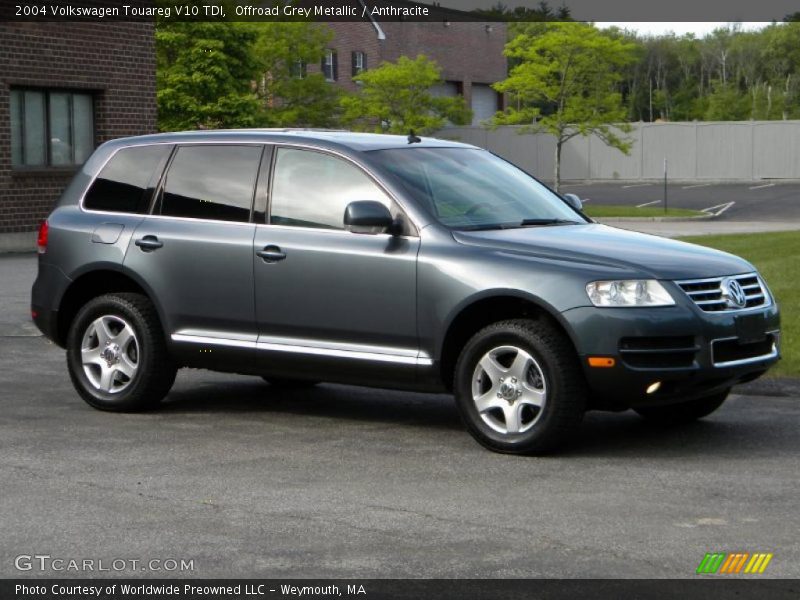 Offroad Grey Metallic / Anthracite 2004 Volkswagen Touareg V10 TDI