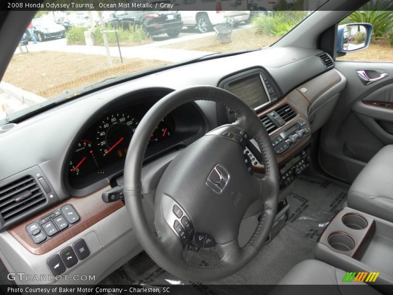 2008 Odyssey Touring Gray Interior
