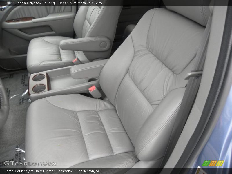  2008 Odyssey Touring Gray Interior