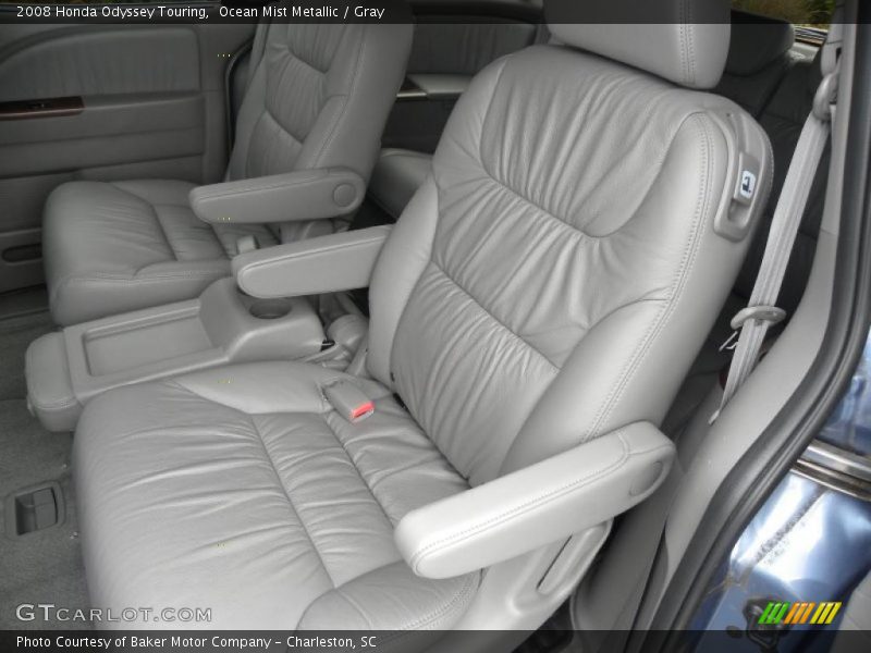  2008 Odyssey Touring Gray Interior