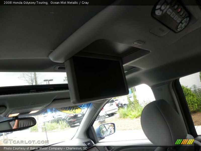 Ocean Mist Metallic / Gray 2008 Honda Odyssey Touring