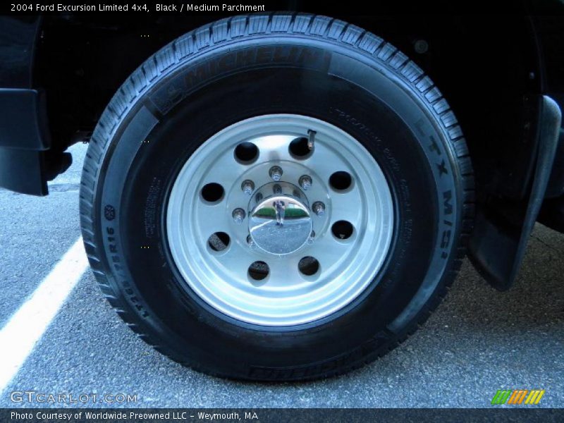 Black / Medium Parchment 2004 Ford Excursion Limited 4x4