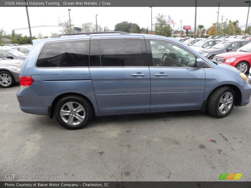 Ocean Mist Metallic / Gray 2008 Honda Odyssey Touring