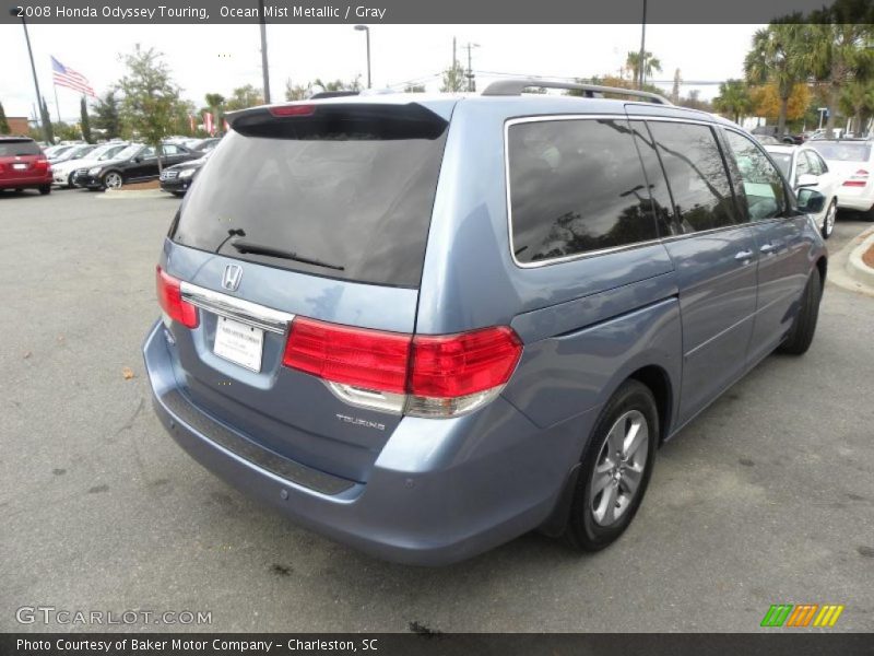 Ocean Mist Metallic / Gray 2008 Honda Odyssey Touring