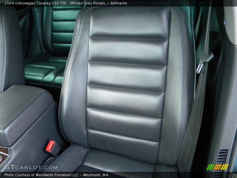  2004 Touareg V10 TDI Anthracite Interior