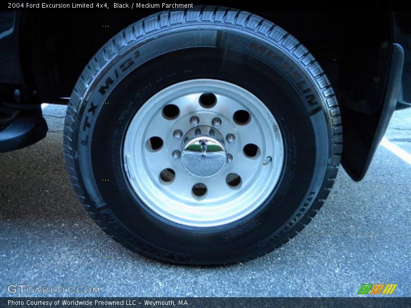 Black / Medium Parchment 2004 Ford Excursion Limited 4x4