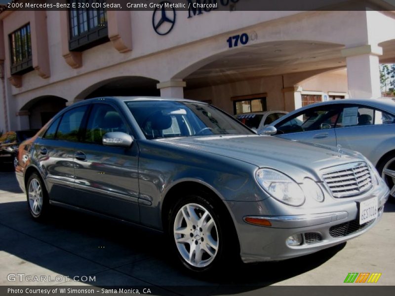 Granite Grey Metallic / Charcoal 2006 Mercedes-Benz E 320 CDI Sedan