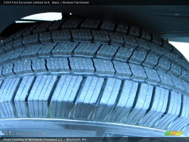 Black / Medium Parchment 2004 Ford Excursion Limited 4x4