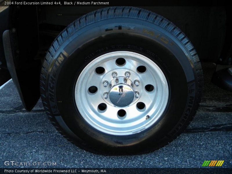 Black / Medium Parchment 2004 Ford Excursion Limited 4x4