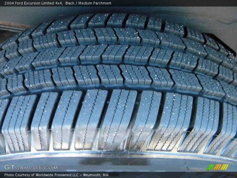 Black / Medium Parchment 2004 Ford Excursion Limited 4x4