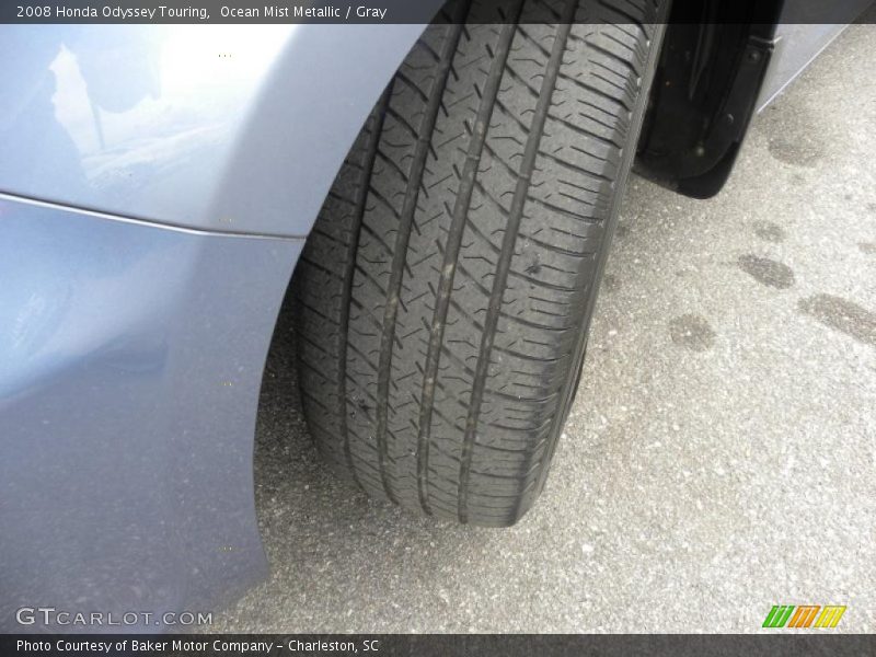 Ocean Mist Metallic / Gray 2008 Honda Odyssey Touring