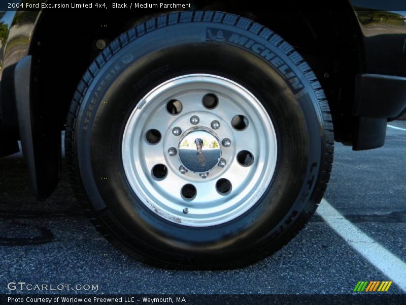 Black / Medium Parchment 2004 Ford Excursion Limited 4x4