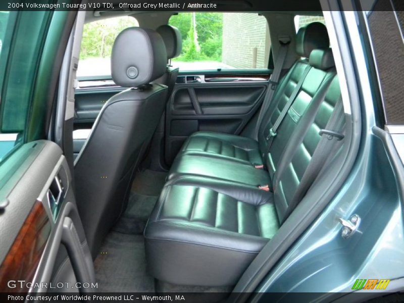  2004 Touareg V10 TDI Anthracite Interior