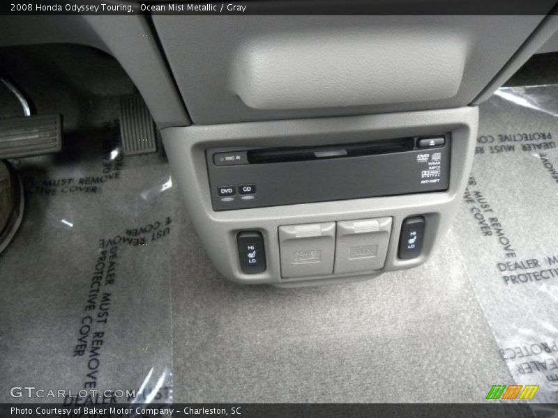 Ocean Mist Metallic / Gray 2008 Honda Odyssey Touring