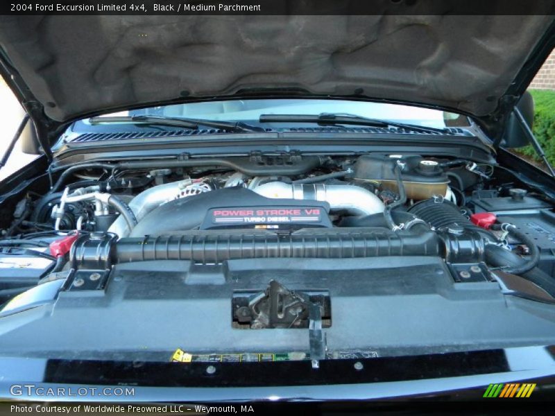 Black / Medium Parchment 2004 Ford Excursion Limited 4x4