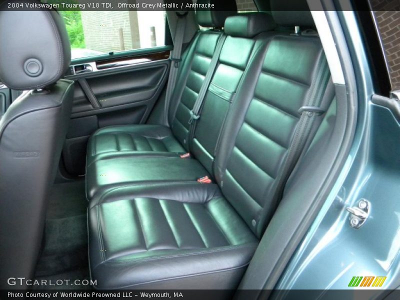  2004 Touareg V10 TDI Anthracite Interior