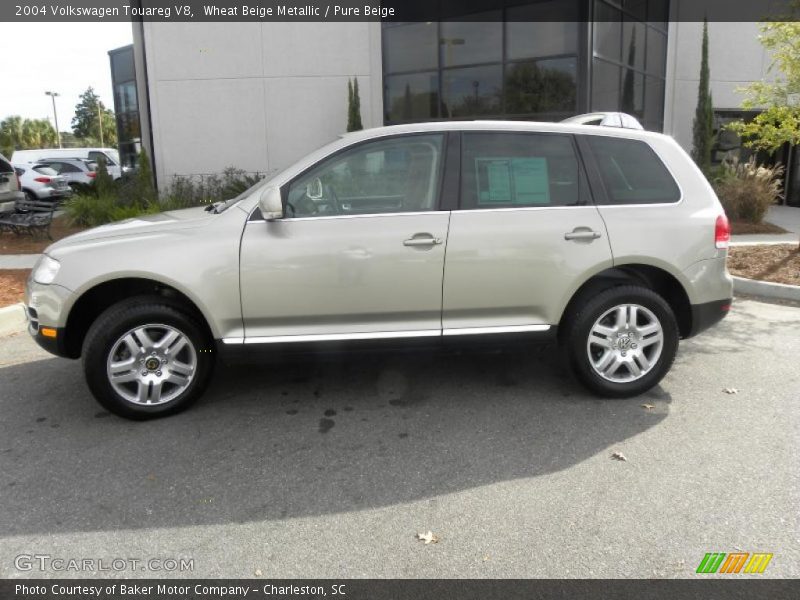  2004 Touareg V8 Wheat Beige Metallic