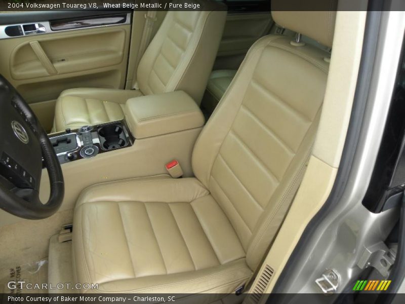  2004 Touareg V8 Pure Beige Interior