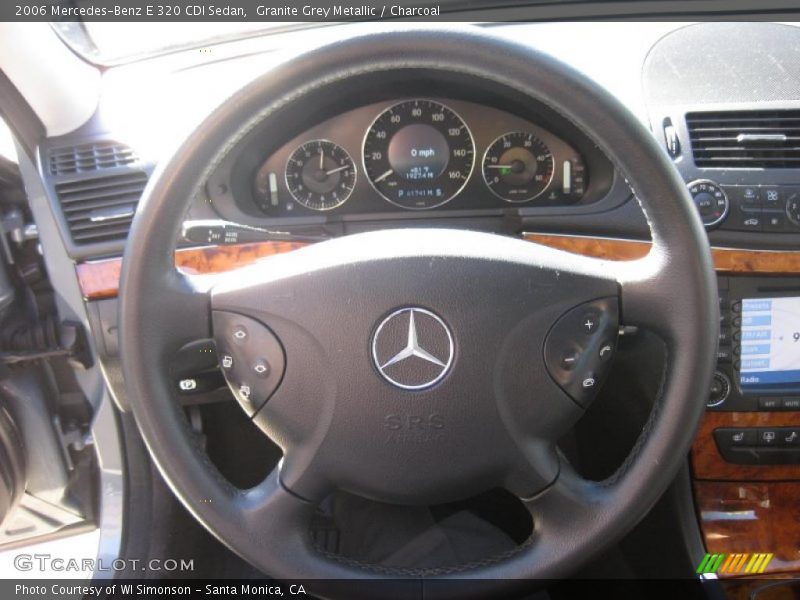 Granite Grey Metallic / Charcoal 2006 Mercedes-Benz E 320 CDI Sedan