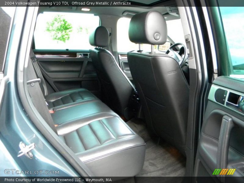  2004 Touareg V10 TDI Anthracite Interior