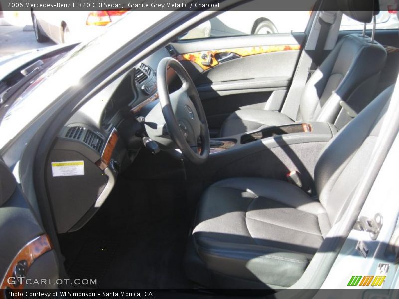 Granite Grey Metallic / Charcoal 2006 Mercedes-Benz E 320 CDI Sedan