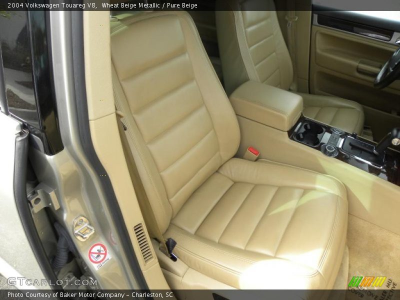  2004 Touareg V8 Pure Beige Interior
