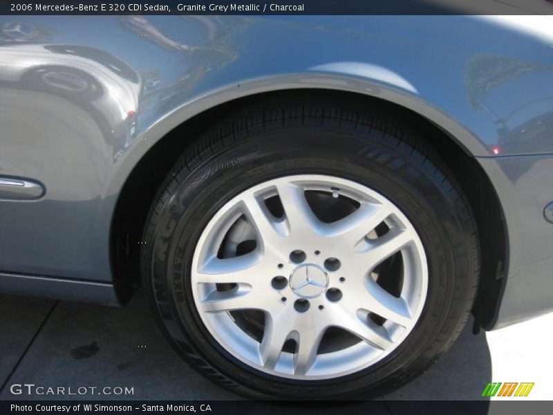 Granite Grey Metallic / Charcoal 2006 Mercedes-Benz E 320 CDI Sedan
