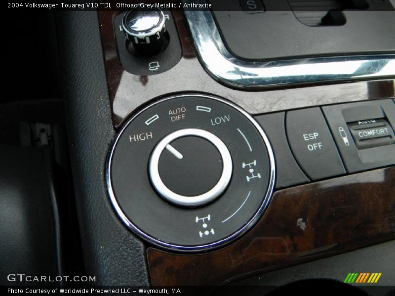 Controls of 2004 Touareg V10 TDI