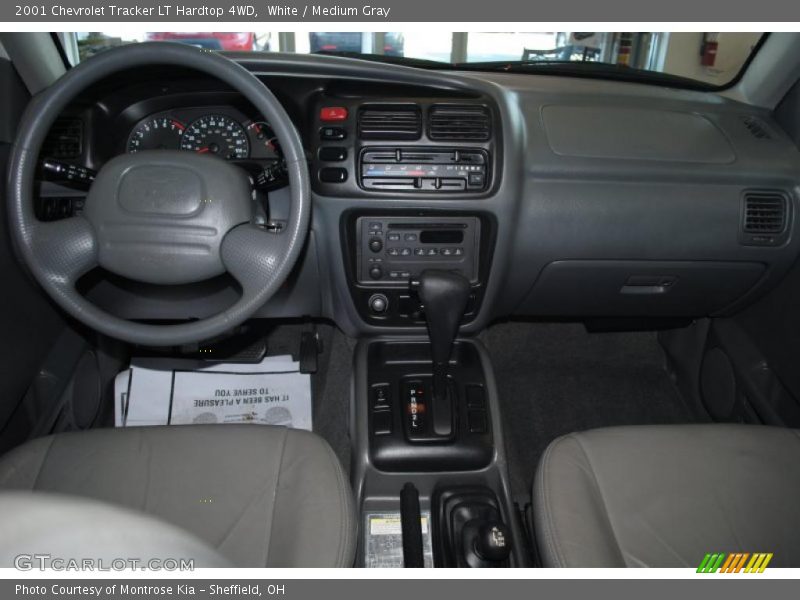 Medium Gray Interior - 2001 Tracker LT Hardtop 4WD 