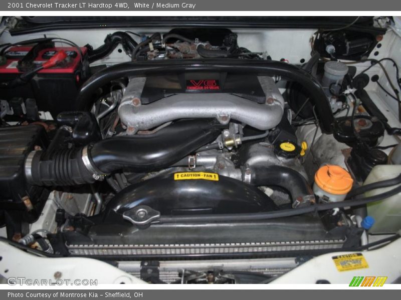  2001 Tracker LT Hardtop 4WD Engine - 2.5 Liter DOHC 24-Valve V6