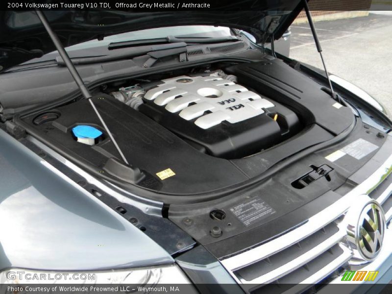  2004 Touareg V10 TDI Engine - 5.0 Liter TDI SOHC 20-Valve Turbo Diesel V10
