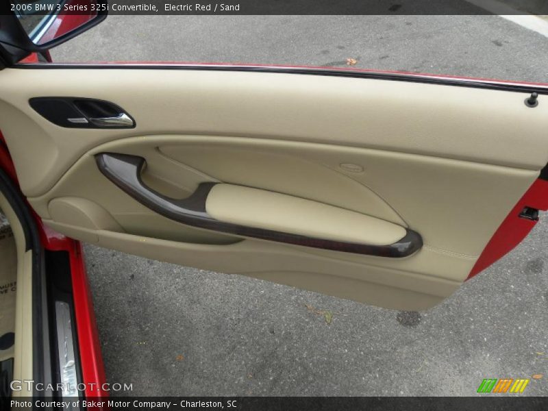 Electric Red / Sand 2006 BMW 3 Series 325i Convertible